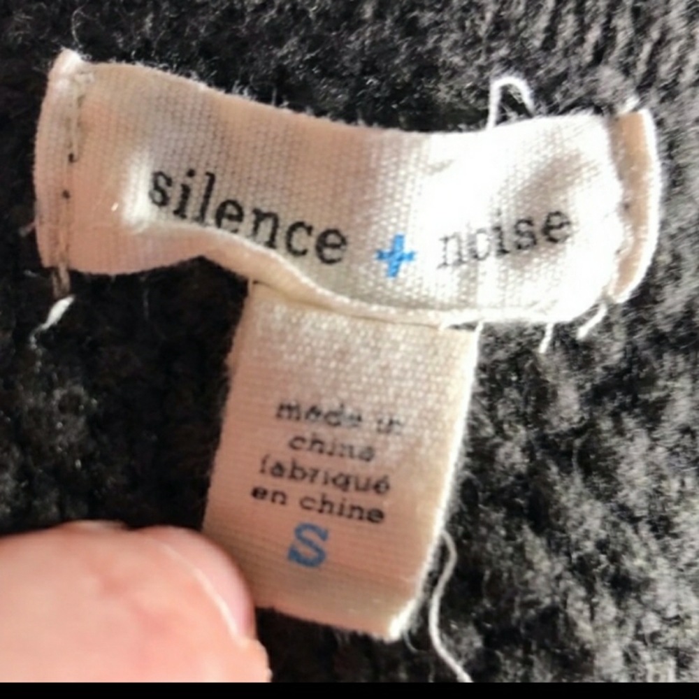Silence+Noise Cropped Sweater Green Small - Picture 6 of 7